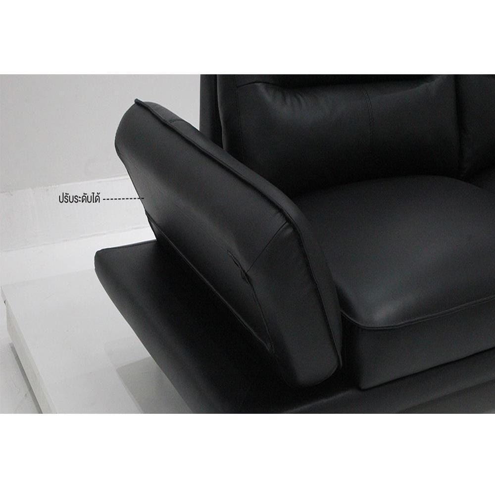 โซฟาเข้ามุมขวา KONCEPT GERGETI 19216497 สีดำ