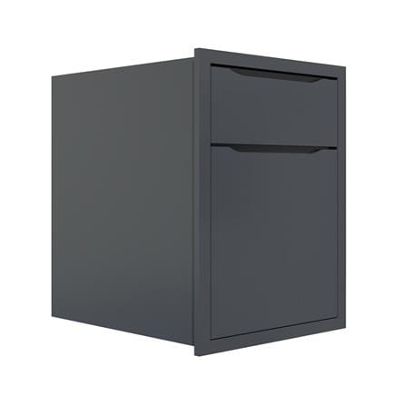 ตู้ลิ้นชัก MJ ECO 66x66 ซม. สี GREY GRAPHITE_1