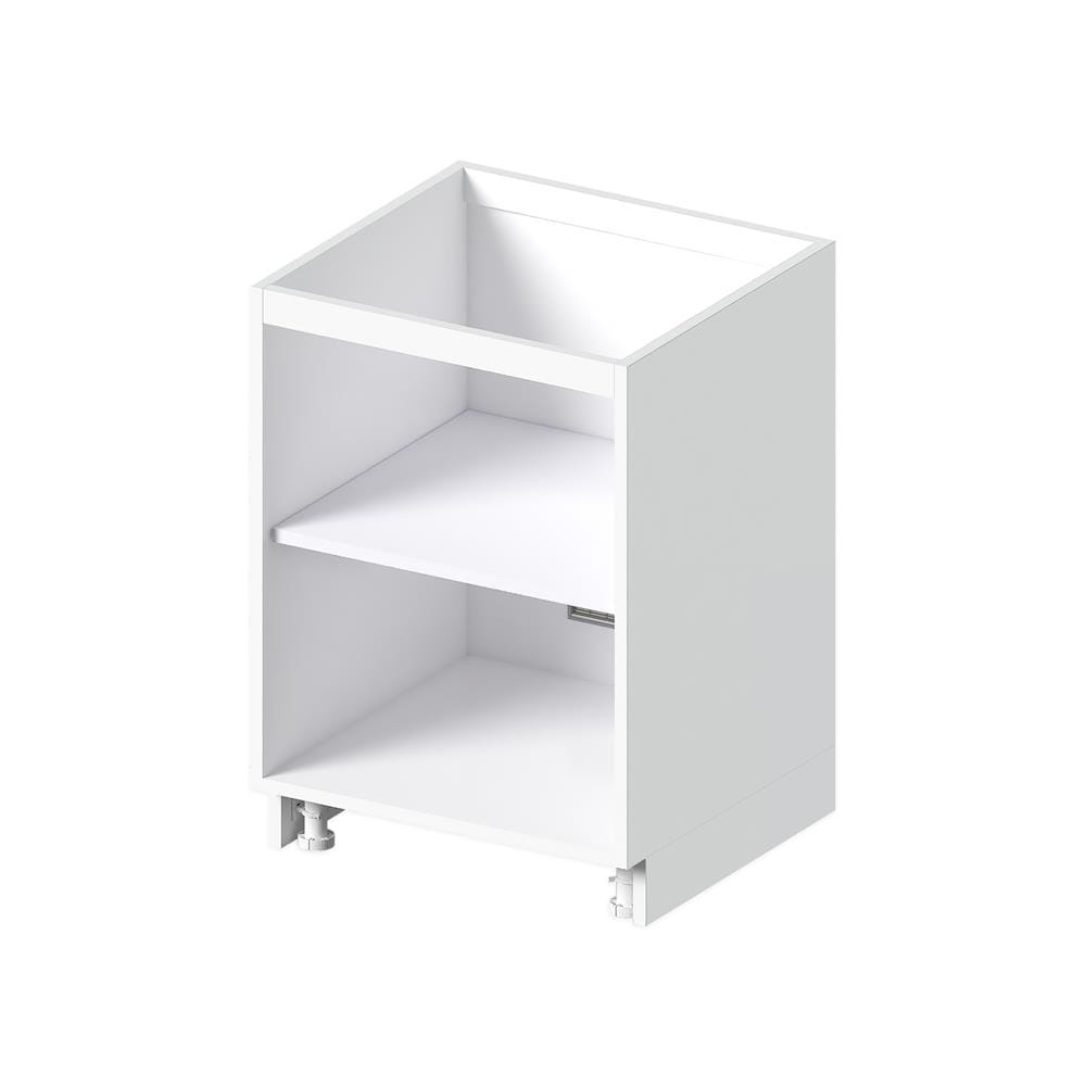 โครงตู้ล่างบานเดี่ยว CABIN UPVC 60x83.5 ซม. สีขาว