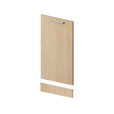 บานเดี่ยวโครงตู้ล่าง UPVC CABIN JUNO 40x83.5 ซม. สีบีช_2