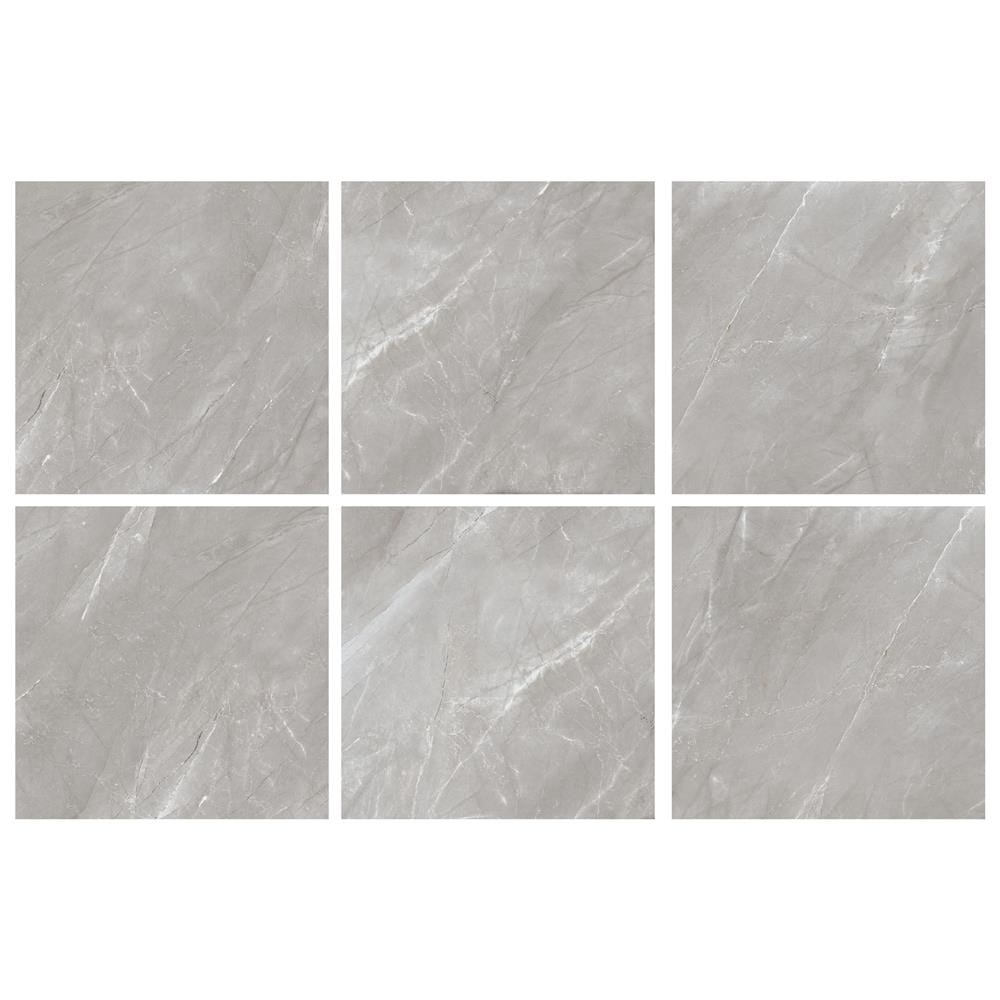 กระเบื้องพื้นพอร์ซเลน 80x80 ซม. DURAGRES แบช เกรย์ A 1.92 ตร.ม.