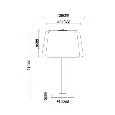 ไฟตั้งโต๊ะ CARINI T240585 สีดำ/ลายไม้_3