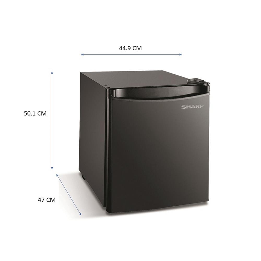 ตู้เย็น 1 ประตู SHARP SJ-MB50-B 1.7 คิว สีดำ