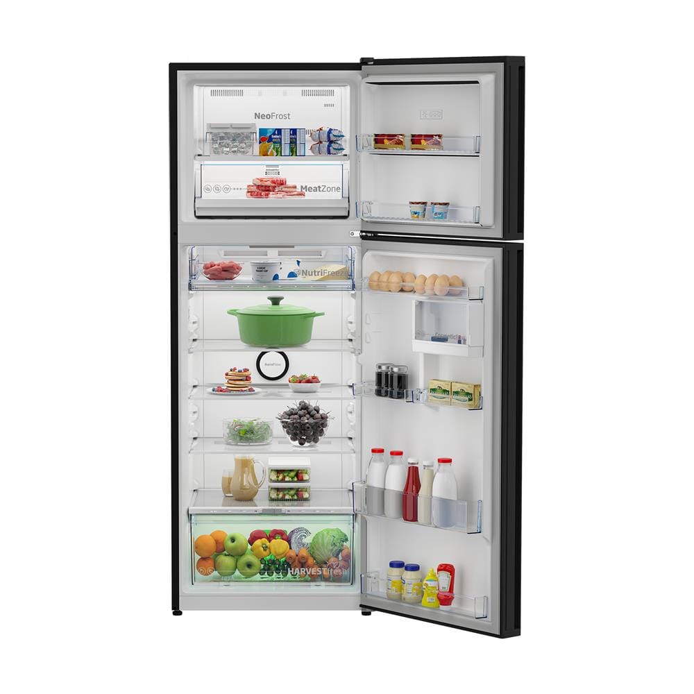 ตู้เย็น 2 ประตู BEKO B5RDNT445E40VZHFSGB 14.3 คิว กระจกดำ