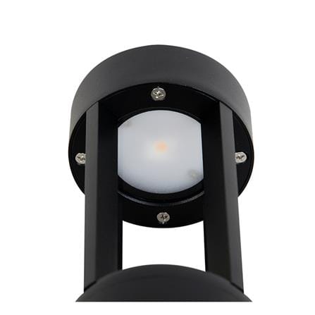 ไฟทางเดิน LED L&E 9P-A0236 6 วัตต์ WARM WHITE สีดำ_2