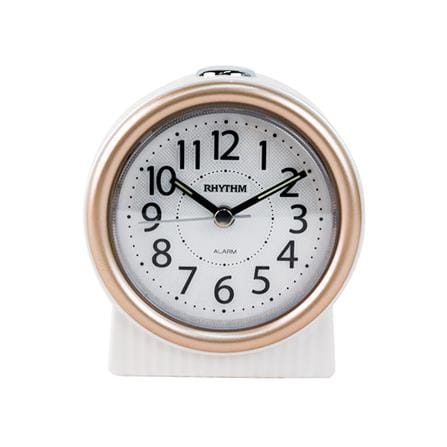 นาฬิกาปลุก RHYTHM CRE317NR13 3.7X4 นิ้ว สีทอง_0
