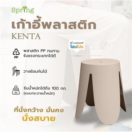 เก้าอี้พลาสติก SPRING KENTA สีโทป_7