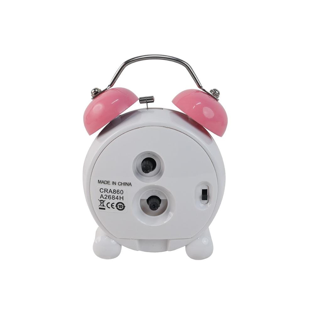 นาฬิกาปลุก RHYTHM CRA860NR13 4.5 นิ้ว สีชมพู