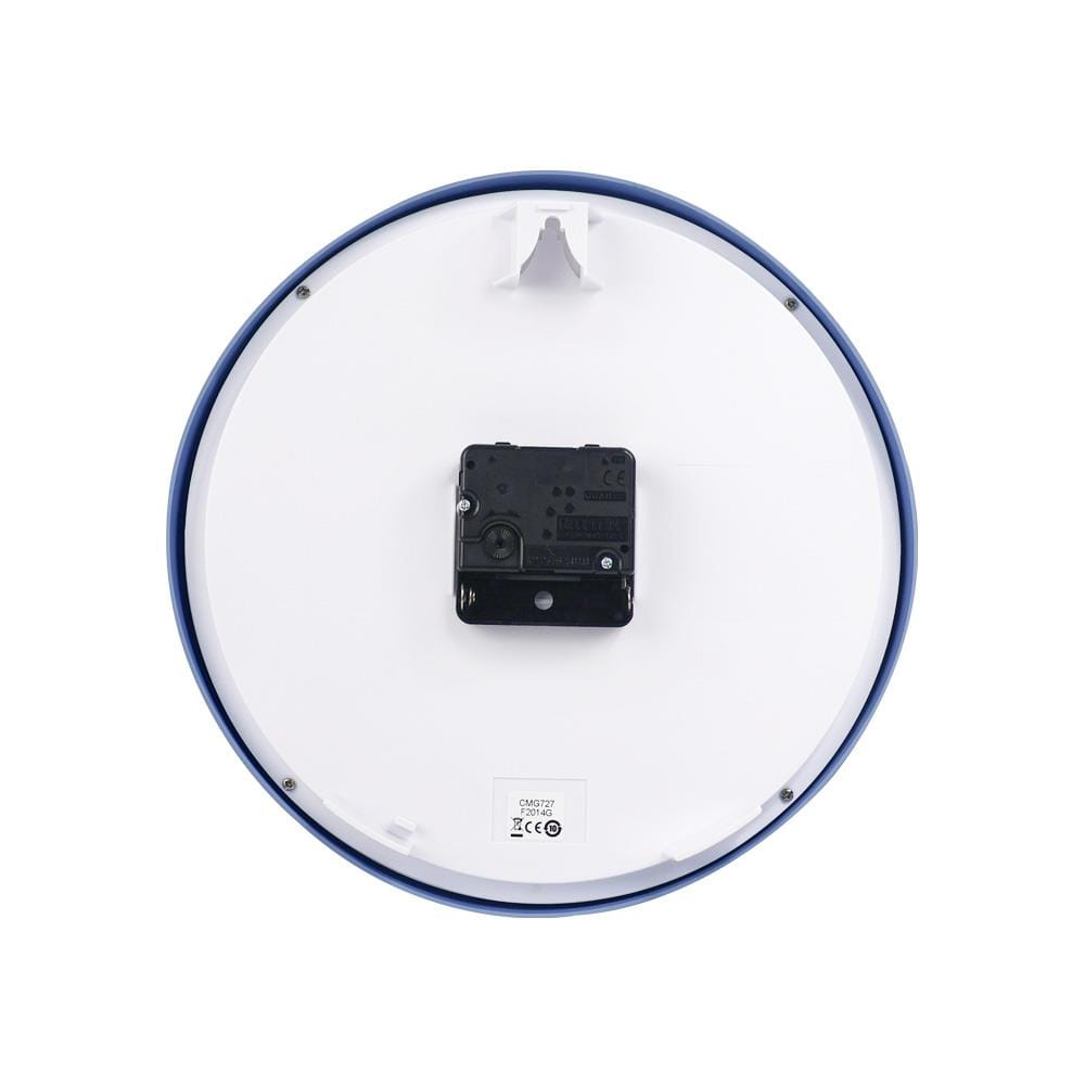 นาฬิกาแขวน RHYTHM CMG727NR04 9.5 นิ้ว สีฟ้า