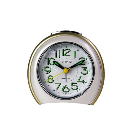 นาฬิกาปลุก RHYTHM CRE804NR18 4 นิ้ว สีทอง_0