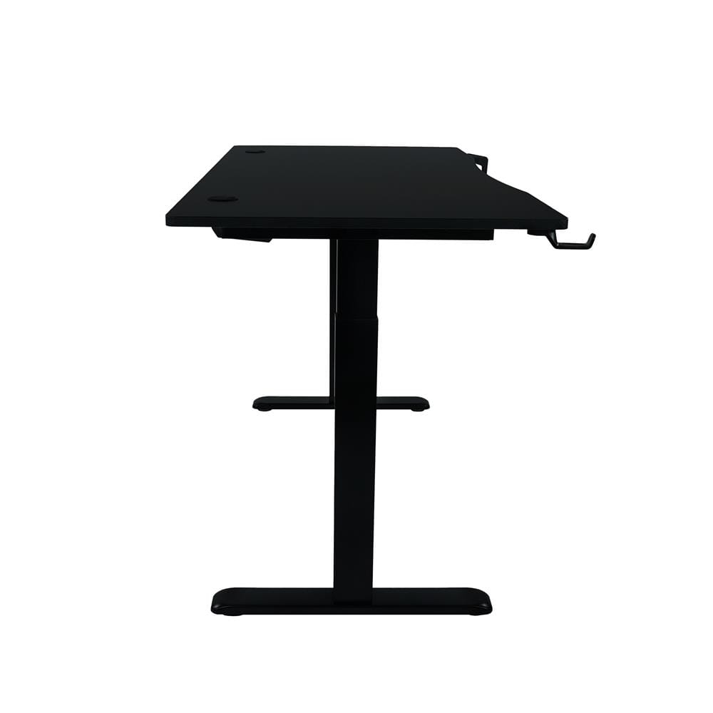 โต๊ะเกมมิ่งปรับระดับไฟฟ้า BEWELL TBS05-140 ACC05-BK 140 ซม. สีดำ