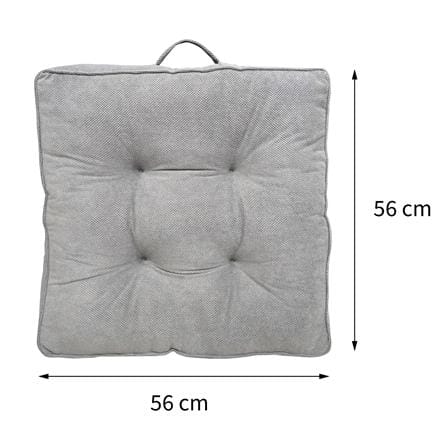 เบาะรองนั่ง HOME LIVING STYLE DORF 22X22 นิ้ว สีเทา_9
