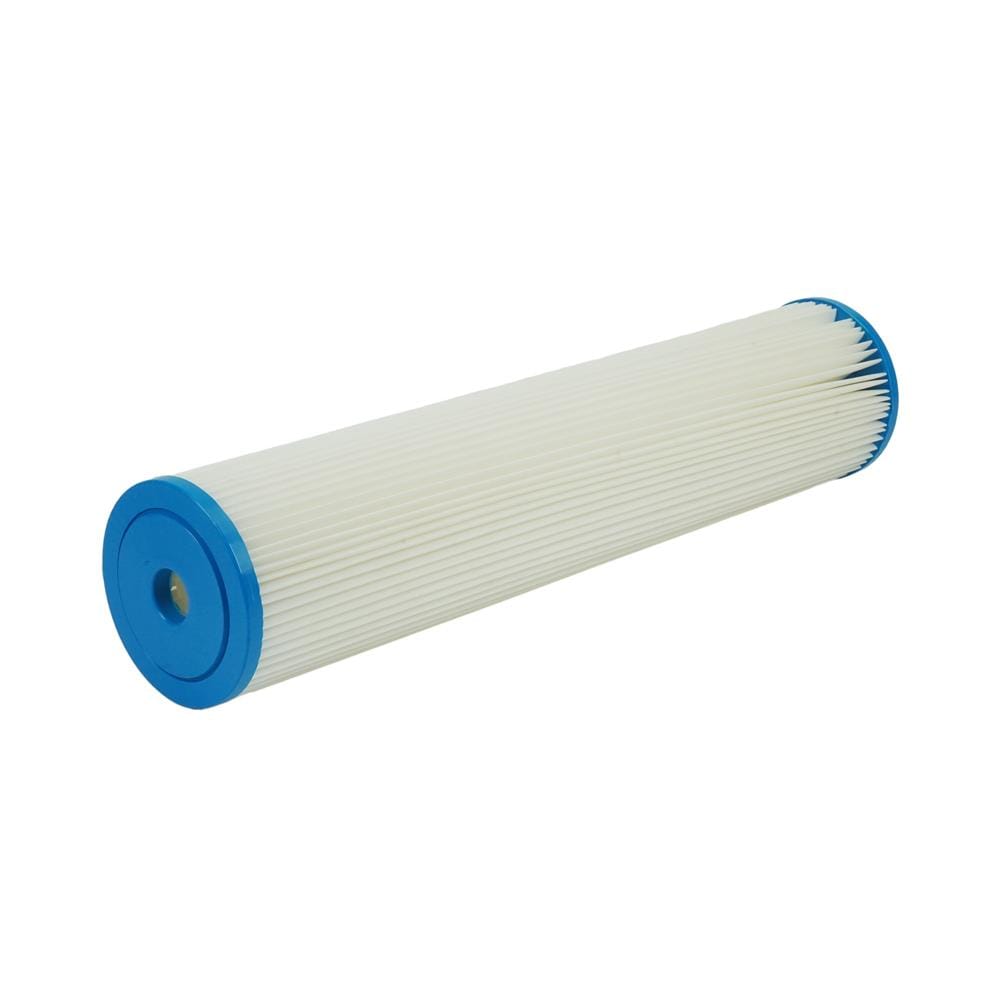 ไส้กรองจีบมีตาข่าย VALINA 20X4.5 นิ้ว ขนาด 10 ไมครอน