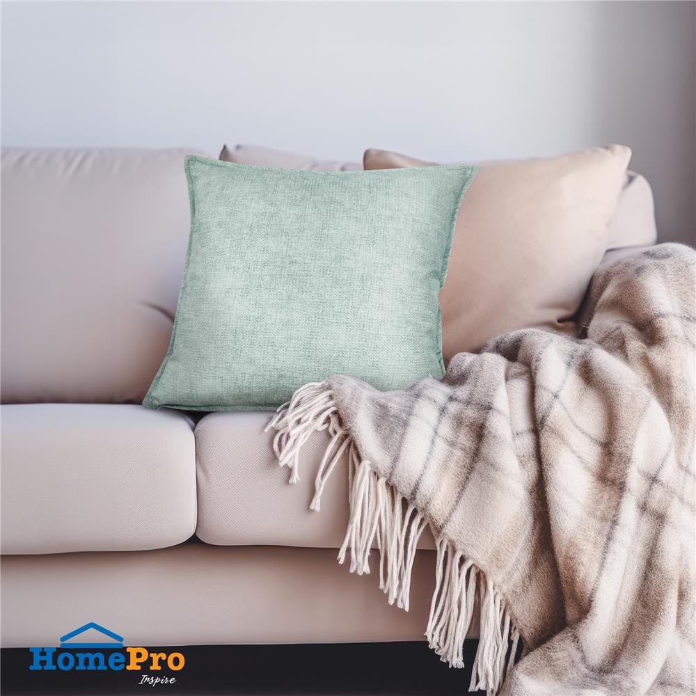 หมอนอิง HOME LIVING STYLE SCATTER 18X18 นิ้ว สีเขียว