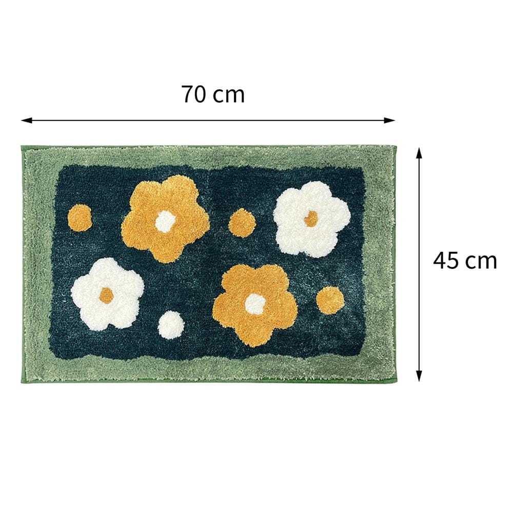 พรม HOME LIVING STYLE GARDEN 45X70 ซม. สีเขียว