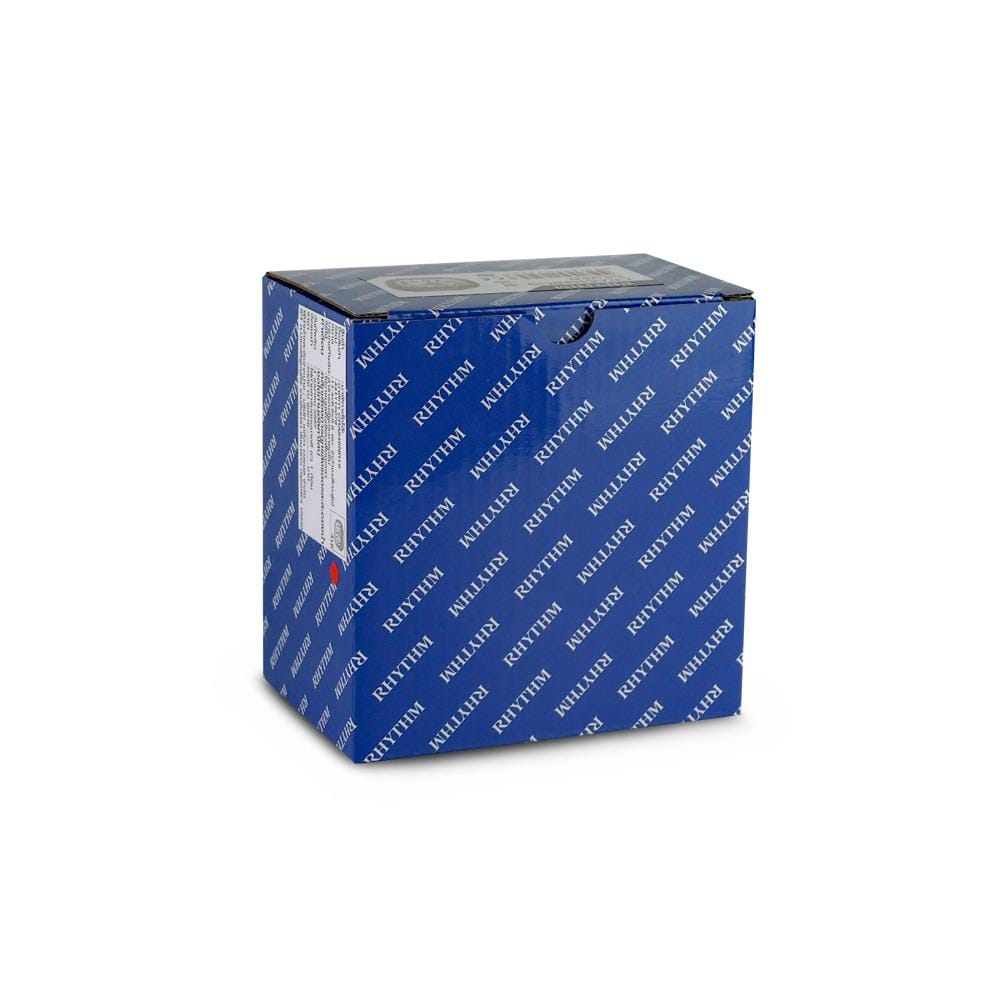 นาฬิกาปลุก RHYTHM CRA846NR19 4.4X3.8 นิ้ว สีเงิน/แดง