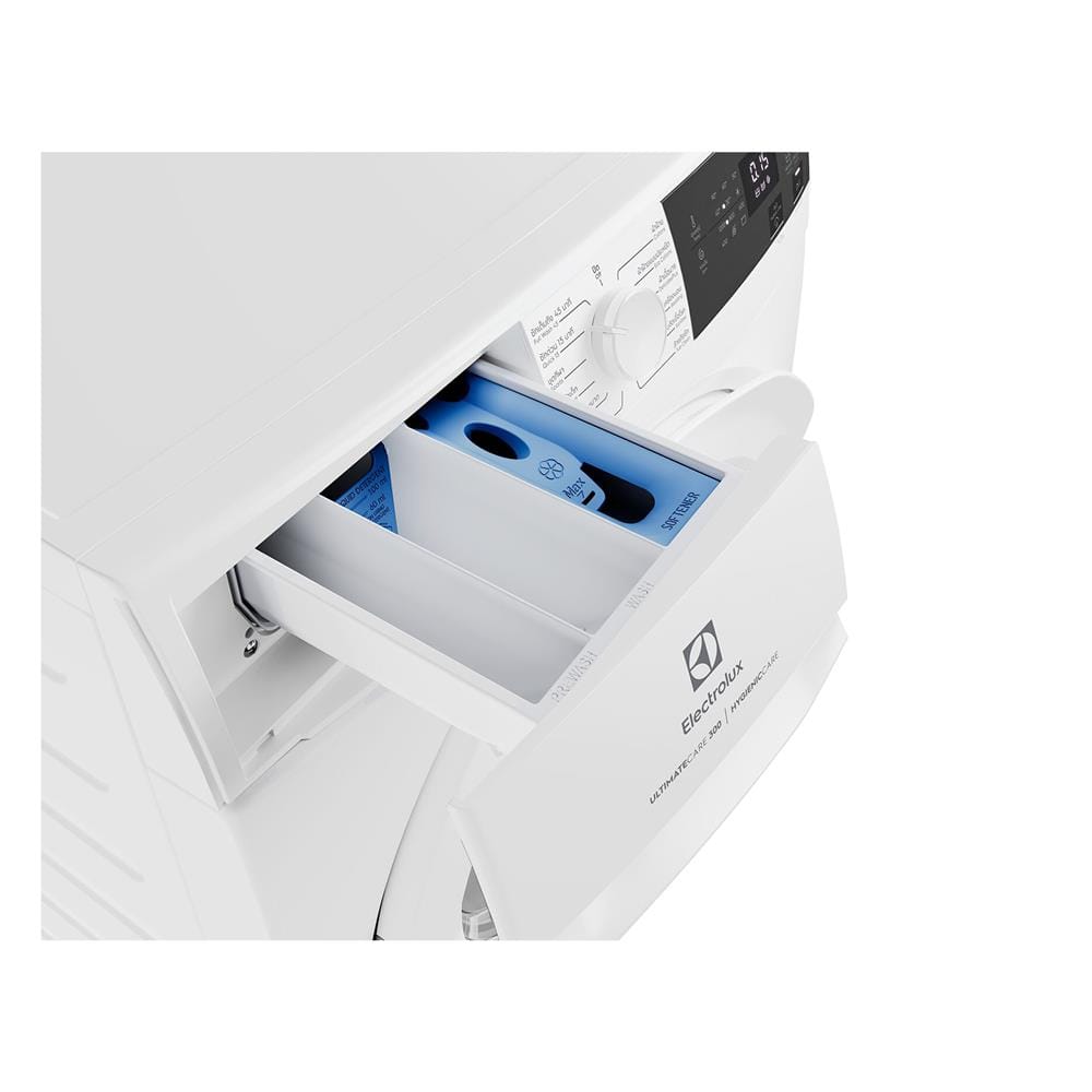 เครื่องซักผ้าฝาหน้าพร้อมขาตั้ง ELECTROLUX EWF9024D3WC 9 กก. 1200RPM อินเวอร์เตอร์ สีขาว