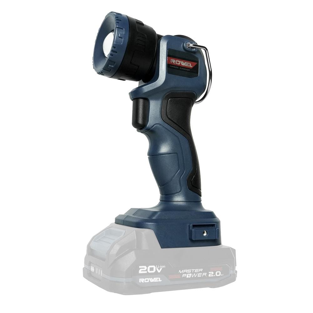ไฟฉาย LED ไร้สาย (เฉพาะตัวเครื่อง) ROWEL DFL280-B 20 โวลต์