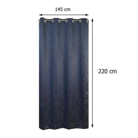 ผ้าม่าน EYELET HOME LIVING STYLE YORK UV 145X220 ซม. สีน้ำเงิน_6