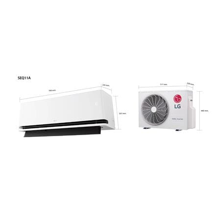 แอร์ผนัง LG SEQ11AN.S01 9200 บีทียู อินเวอร์เตอร์_8