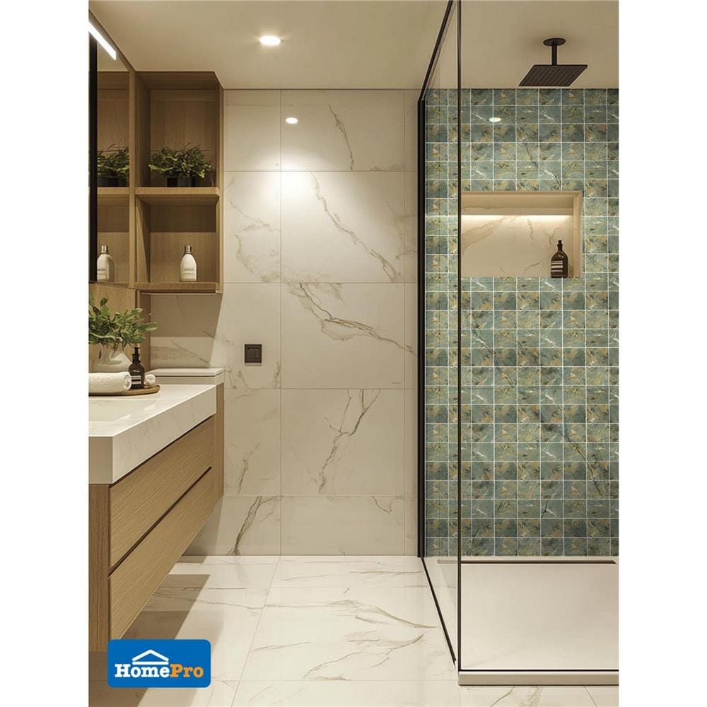โมเสคพอร์ซเลน 30x30 ซม. TARA OASIS GREEN(98)