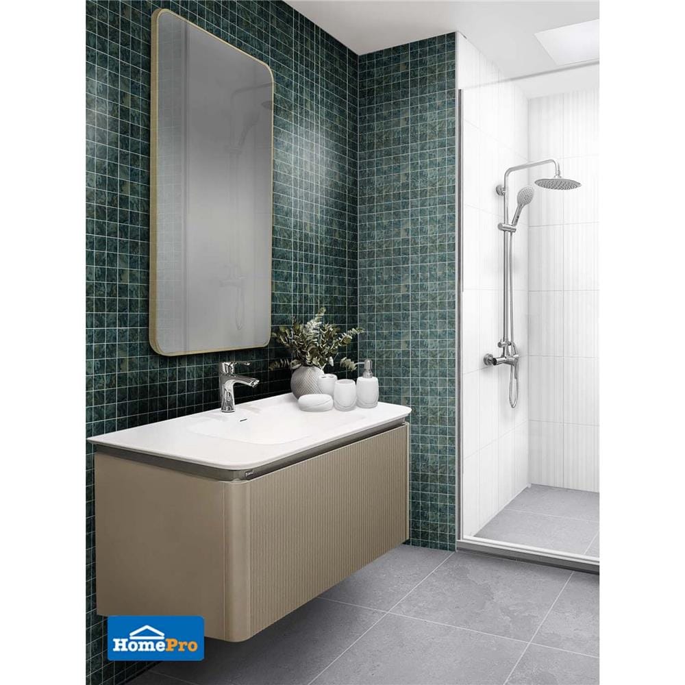 โมเสคพอร์ซเลน 30x30 ซม. TARA OCEAN MIST GREY