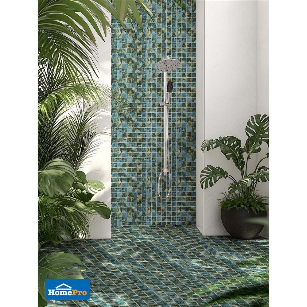 โมเสคพอร์ซเลน 30x30 ซม. TARA OASIS DARK BLUE(48)