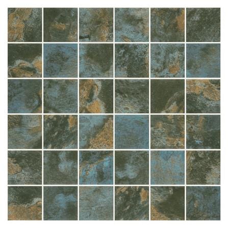 โมเสคพอร์ซเลน 30x30 ซม. TARA OASIS DARK BLUE(48)