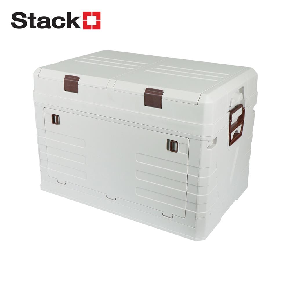 กล่องเก็บของพับได้ STACKO GLAM-C SIZE L 58X39X40 ซม. สีครีม_0