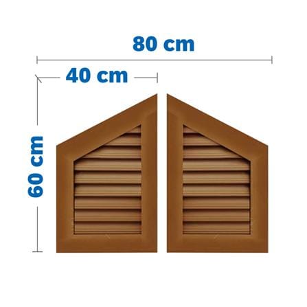 จั่วช่องลม WT IV-01 80x60 ซม. สีสัก_0