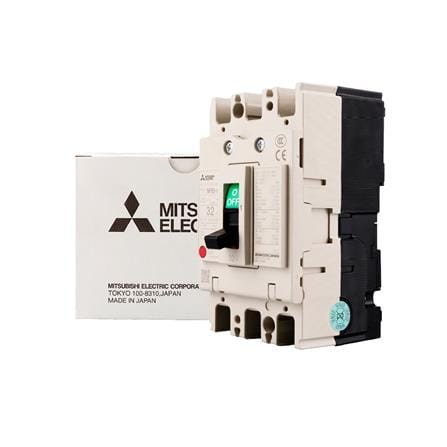 เซอร์กิตเบรกเกอร์ 3 โพล 3 เฟส MITSUBISHI NF63HV 32 แอมป์ 10 KA 380 โวลต์_2