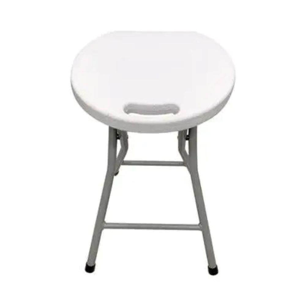 เก้าอี้พับ ME LIVING HDPE สีขาว_1