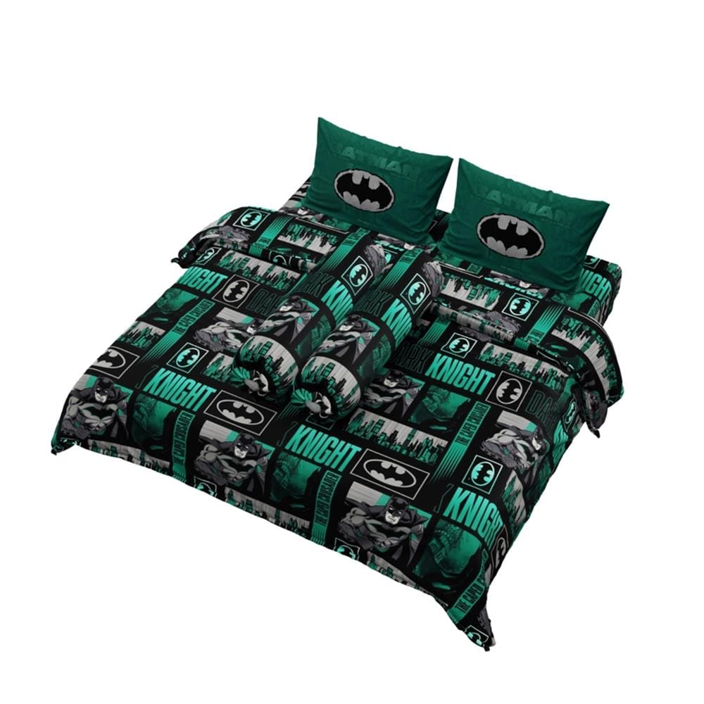 ชุดผ้าปูที่นอน 6 ฟุต (ชุด 6 ชิ้น) PREMIER SATIN BATMAN FJ004