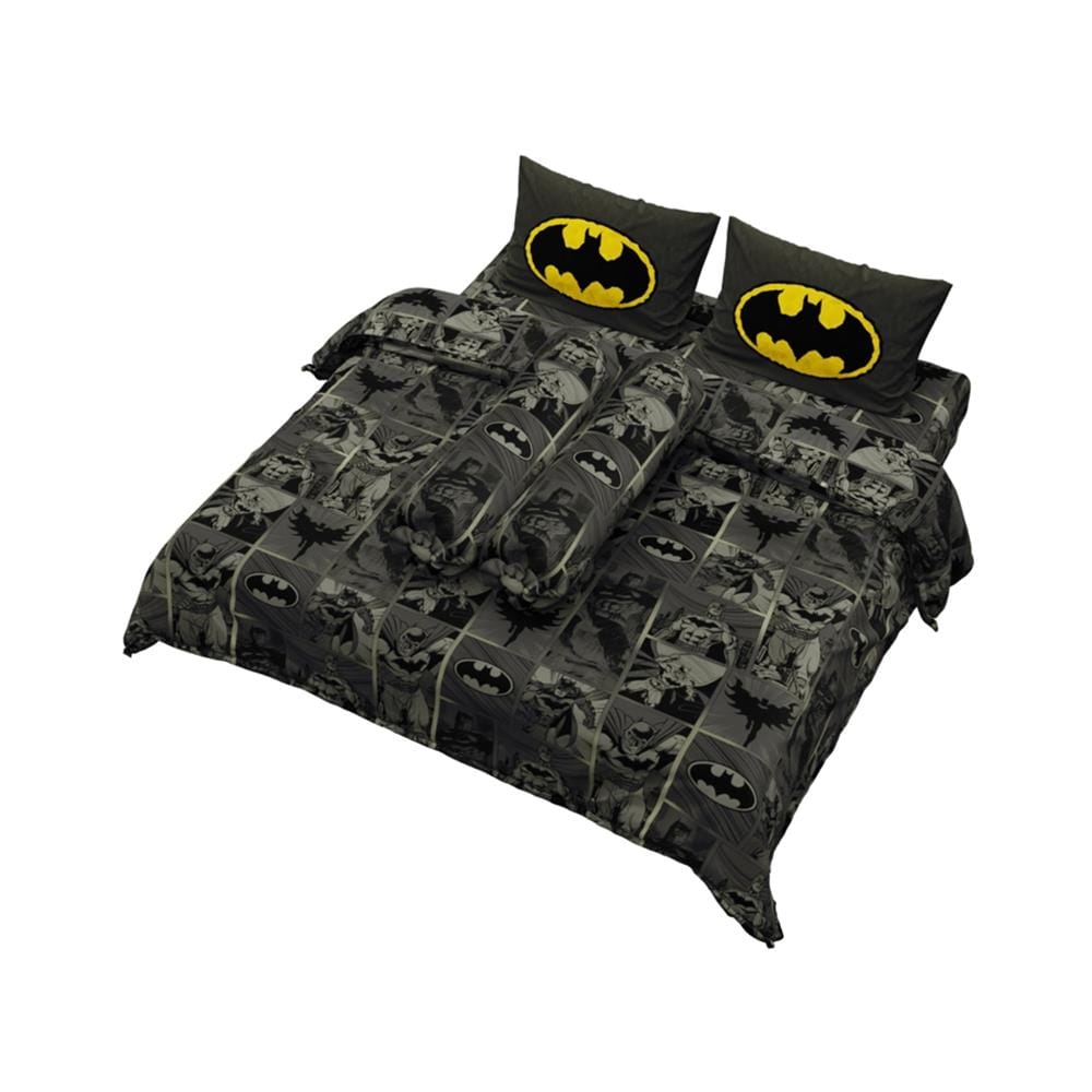 ชุดผ้าปูที่นอน 5 ฟุต (ชุด 6 ชิ้น) PREMIER SATIN ฺBATMAN FJ005