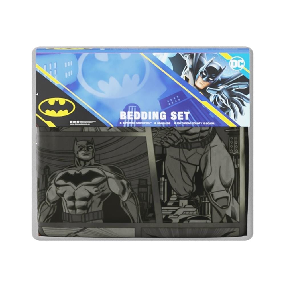 ชุดผ้าปูที่นอน 5 ฟุต (จำนวน 5 ชิ้น) PREMIER SATIN BATMAN FJ005