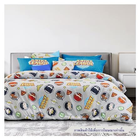 ชุดผ้าปูที่นอน 5 ฟุต (ชุด 6 ชิ้น) PREMIER SATIN BATMAN FJ003_0