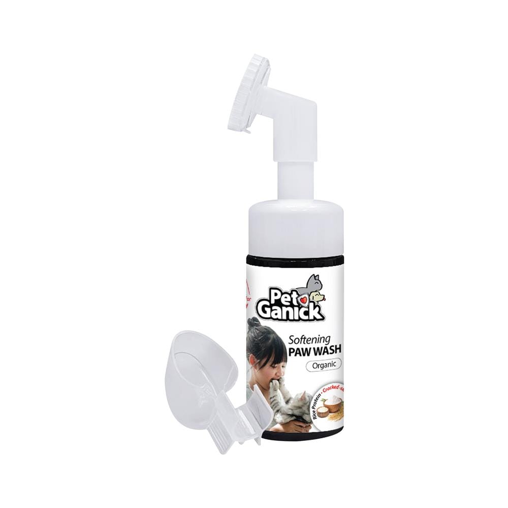 โฟมทำความสะอาดอุ้งเท้าแมวและสุนัข PET GANICK 75 มล.