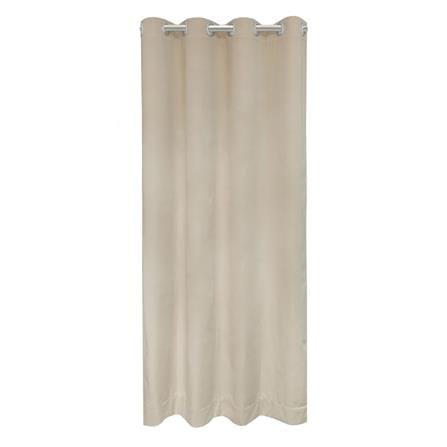 ผ้าม่าน EYELET HOME LIVING STYLE TIME UV 140X220 ซม. สีครีม_0