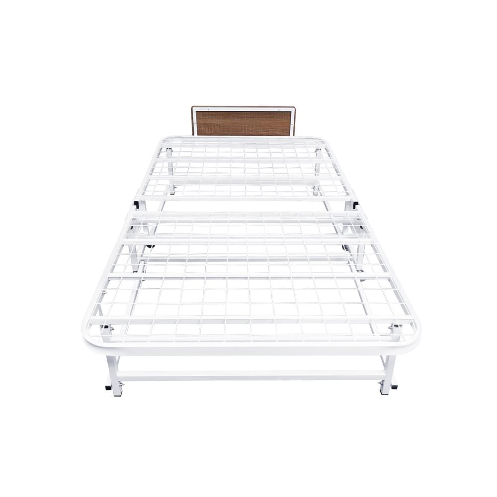 โครงเตียงพับ THAIBULL SSTBF2-105 107X198X55 ซม. สีขาว