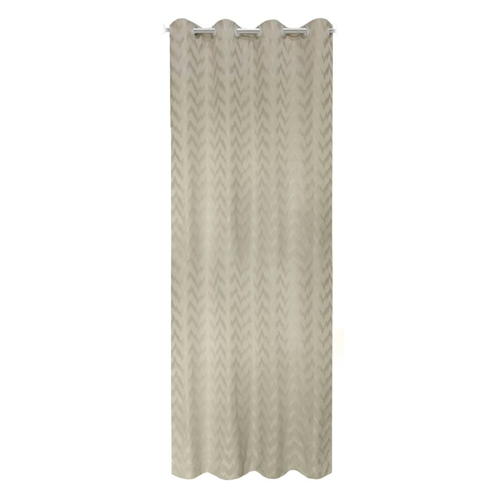 ผ้าม่าน EYELET HOME LIVING STYLE MARK UV 130X220 ซม. สีครีม_1