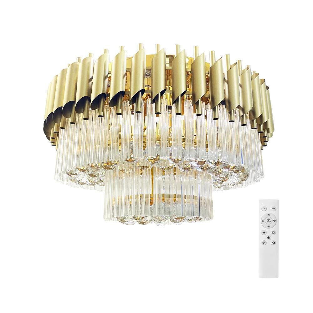 ไฟถาด LED EVL CFC-11098 80 วัตต์ DAYLIGHT/COOL WHITE/WARM WHITE สีทอง/ใส 1 หัว