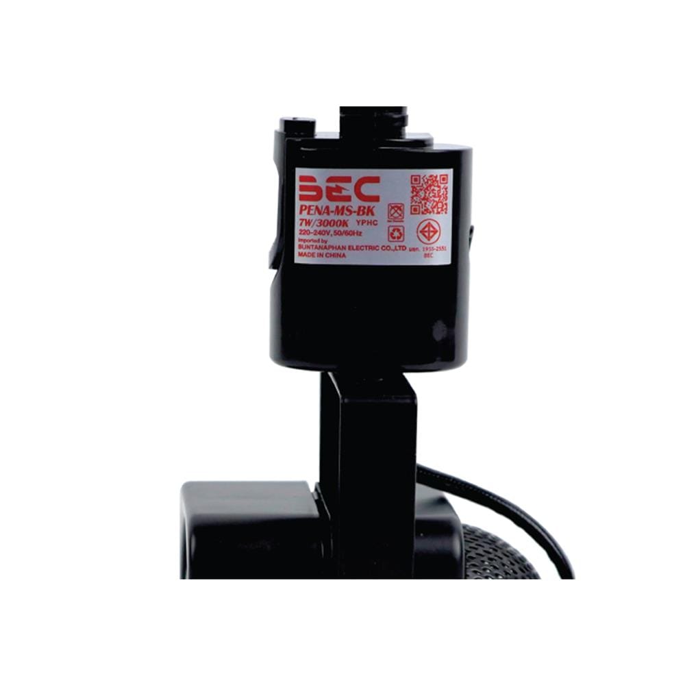แทรคไลท์ LED BEC PENA-MS-BK 7 วัตต์ WARM WHITE สีดำ