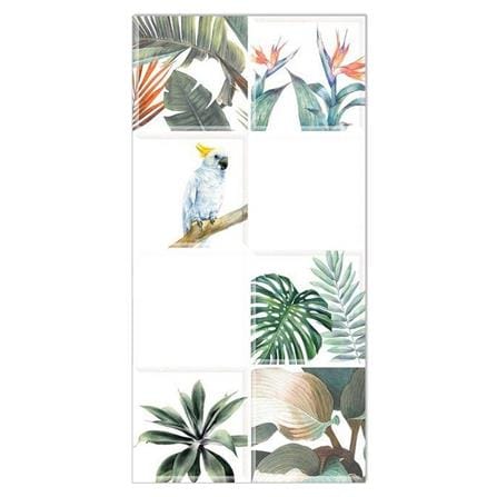 กระเบื้องผนัง 30x60 ซม. DURAGRES แพรอท ไวท์ เดคอร์ A 0.9 ตร.ม._0