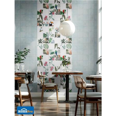 กระเบื้องผนัง 30x60 ซม. DURAGRES แพรอท ไวท์ เดคอร์ A 0.9 ตร.ม._3