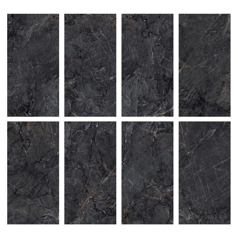 กระเบื้องพื้นพอร์ซเลน 60x120 ซม. DURAGRES เบลกราเวีย ดำ A 1.44 ตร.ม.