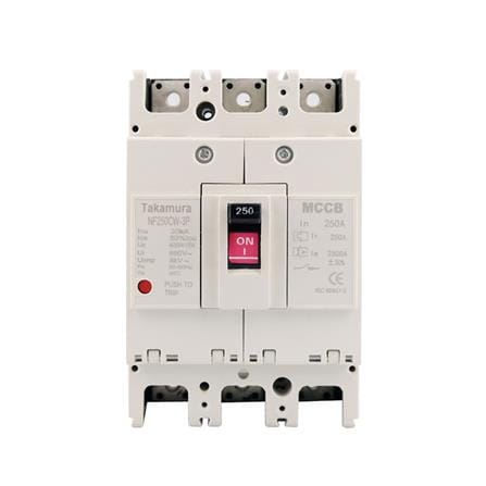 เซอร์กิตเบรกเกอร์ 3 โพล 3 เฟส TAKAMURA TNF250CW 250 แอมป์ 18 KA 380V_0
