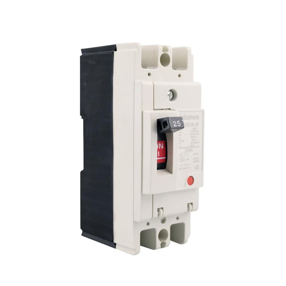 เซอร์กิตเบรกเกอร์ 2 โพล 1 เฟส TAKAMURA TNF63CW 25 แอมป์ 7.5 KA 220V