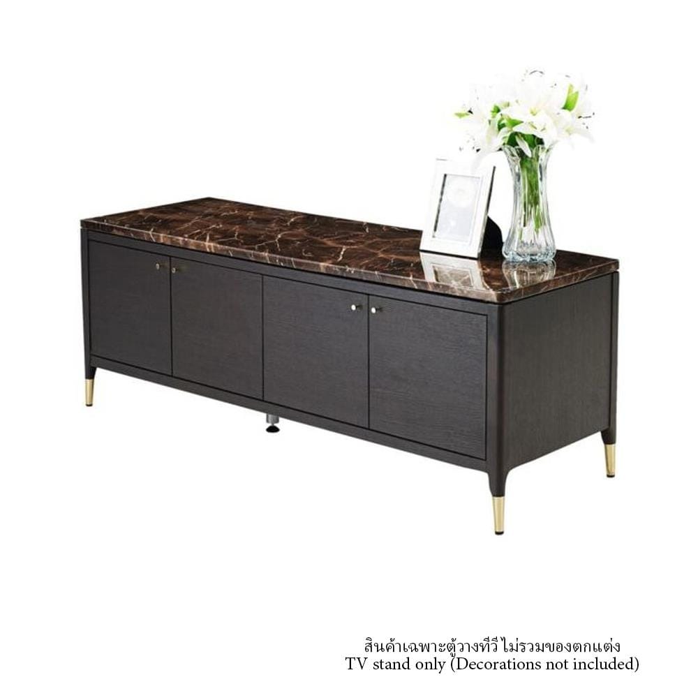 ตู้วางทีวี SB FURNITURE MICHALA 19122214 150 ซม. สีไม้เข้ม