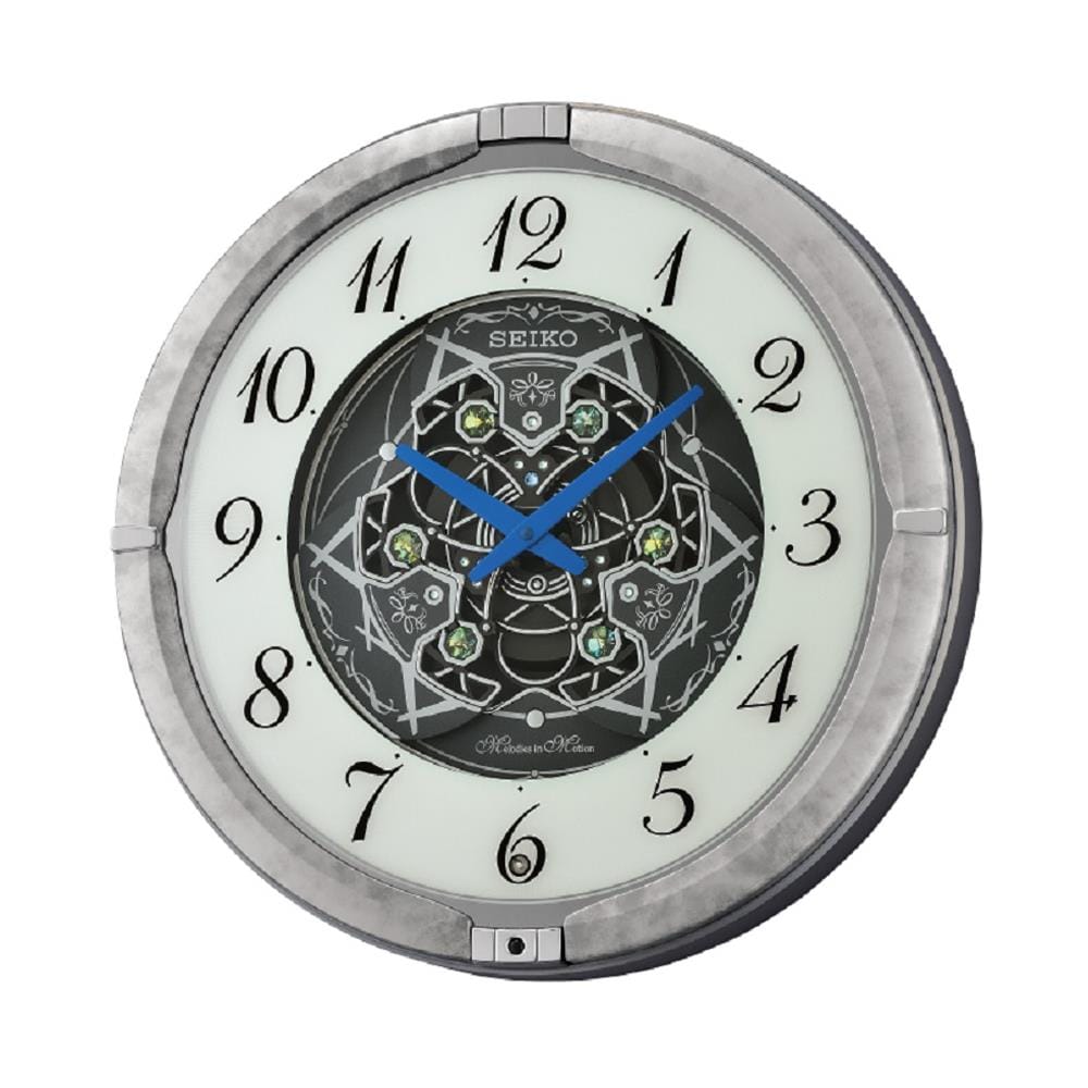 นาฬิกาแขวน SEIKO CLOCKS QXM397S 15.3 นิ้ว สีเทา