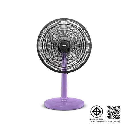 พัดลมตั้งโต๊ะ 18 นิ้ว MITSUBISHI D18A-GB CM-PP สีม่วง_2